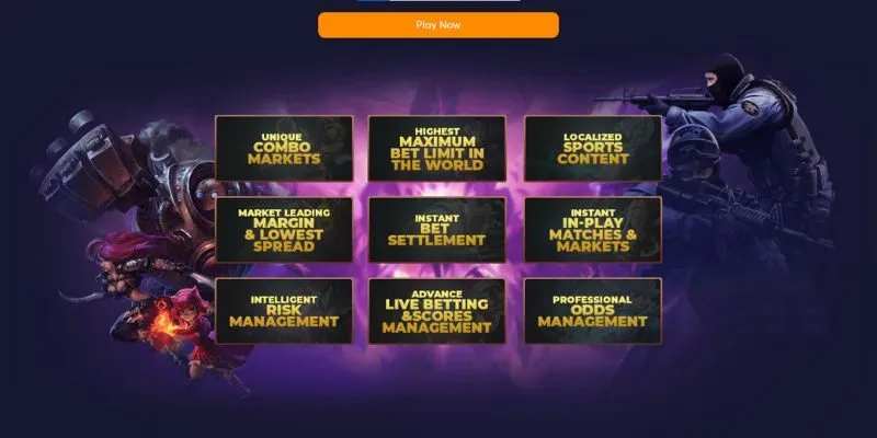 Hai nhà cung cấp hợp tác với sảnh Esport BK8