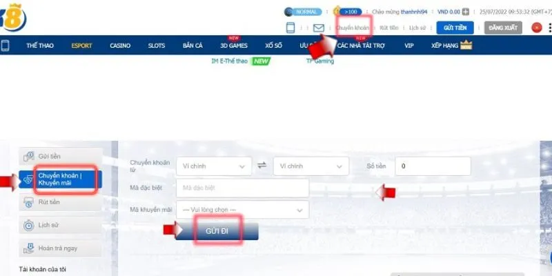 Khám phá các phương thức rút tiền BK8